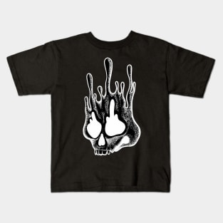 Melting Skull Kids T-Shirt